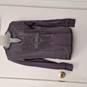 Women's Harley Davidson long sleeve shirt, sz LG